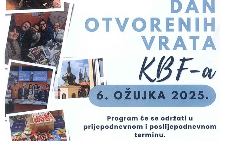 Dan otvorenih vrata KBF-a - 6. ožujka